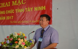 Gần 670 thí sinh tham dự kỳ thi tuyển công chức năm 2017