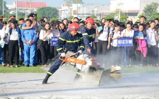 Mít tinh, diễu hành hưởng ứng Ngày toàn dân PCCC (4.10)