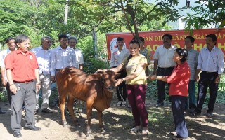 Hội Chữ thập đỏ huyện Dương Minh Châu hỗ trợ hội viên khó khăn