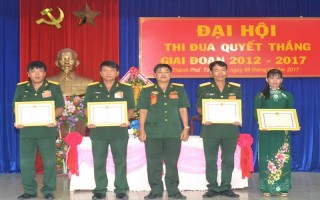 Đại hội thi đua quyết thắng Trường Quân sự Tây Ninh