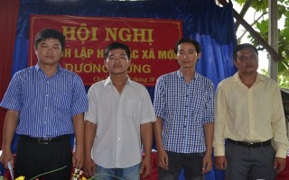 Thành lập HTX nông nghiệp Dương Hưng