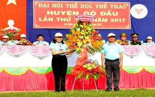 Gò Dầu: Khai mạc Đại hội TDTT lần thứ VIII