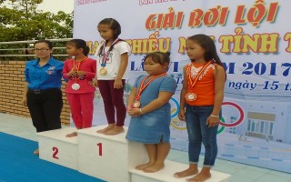 Tổ chức Giải bơi lội thanh thiếu nhi năm 2017