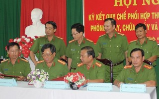 Ký kết quy chế phối hợp trong PCCC-CNCH