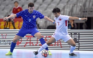 Futsal VN thua Croatia 1-3