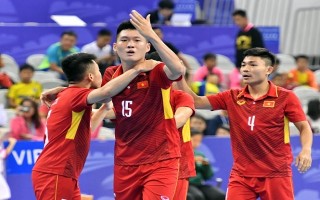 Futsal VN thắng nghẹt thở trước chủ nhà Trung Quốc