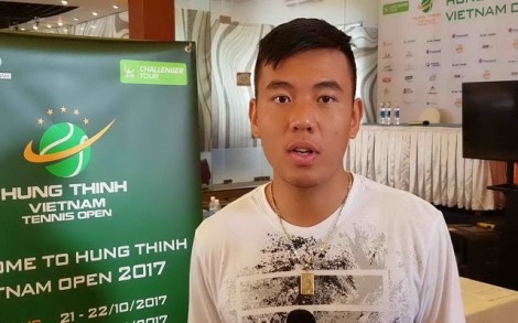 ​Hoàng Nam gặp khó ở giải Vietnam Open 2017