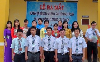 Ra mắt mô hình tự phòng, tự quản về an ninh trật tự trong trường học