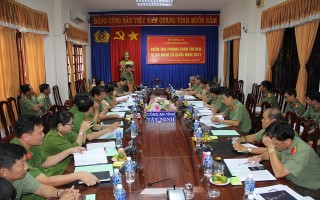 Bộ Công an kiểm tra thi đua vì an ninh Tổ quốc tại Tây Ninh