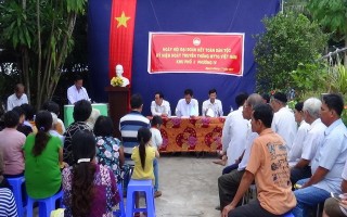 TP.Tây Ninh tổ chức ngày hội Đại đoàn kết toàn dân tộc