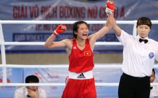 Nữ võ sĩ Boxing Việt Nam giành tấm HCV lịch sử