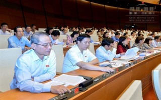 Quốc hội biểu quyết thông qua Nghị quyết về phân bổ ngân sách trung ương năm 2018