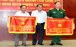 Tổng kết công tác phối hợp liên ngành làm công tác dân vận năm 2017