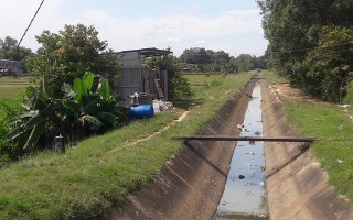 Báo động tình trạng xâm hại phạm vi bảo vệ các tuyến kênh