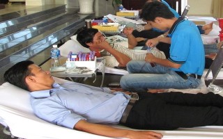 TP.Tây Ninh tổ chức đợt hiến máu đầu tiên của năm 2018