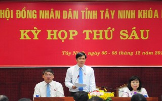 HĐND tỉnh tiến hành phiên chất vấn và trả lời chất vấn