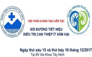 Sỏi đường tiết niệu - điều trị can thiệp ít xâm hại