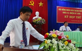 Khai mạc kỳ họp thứ 5 HĐND thành phố Tây Ninh