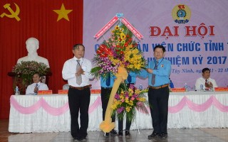 Khai mạc Đại hội Công đoàn Viên chức tỉnh lần thứ 3 năm 2017