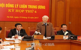 Tổng Bí thư dự Kỳ họp thứ 4 Hội đồng Lý luận Trung ương