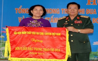 Tổng kết phong trào thi đua vì NNCĐDC/ dioxin Tây Ninh năm 2017