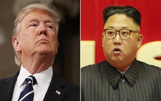 Ông Trump 'đe' có nút hạt nhân to hơn của Jong Un
