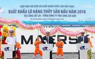 Xuất khẩu lô hàng thủy sản đầu tiên trong năm 2018