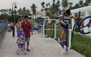 Thành phố Tây Ninh có thêm công viên phục vụ người dân