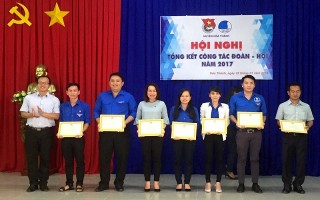 Tổng kết công tác Đoàn, Hội thanh niên năm 2017