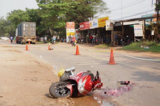 Tân Biên: Tai nạn giao thông, 1 người chết tại chỗ