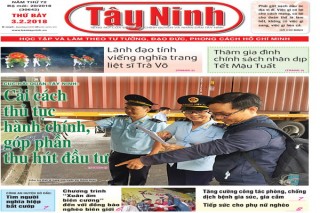 Điểm báo in Tây Ninh ngày 03.02.2018