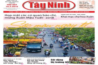 Điểm báo in Tây Ninh ngày 10.02.2018