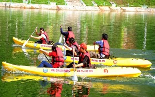 Tây Ninh tổ chức đua thuyền Kayak