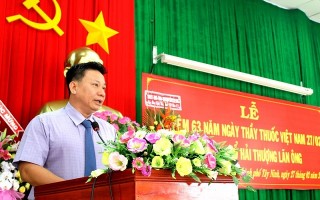 Tây Ninh tổ chức kỷ niệm ngày Thầy thuốc Việt Nam