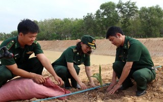 BĐBP Tây Ninh phát động Tết trồng cây nhớ ơn Bác Hồ