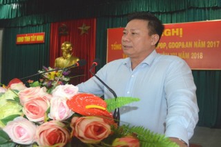 Tổng kết công tác quốc phòng-địa phương năm 2017