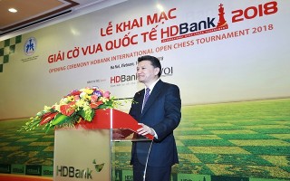 Chủ tịch FIDE dự khai mạc giải Cờ vua Quốc tế HDBank 2018