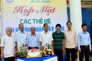 Họp mặt các thế hệ cán bộ Tỉnh đoàn Tây Ninh