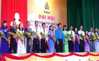 Bà Hồ Ngọc Minh Trí tái đắc cử chức vụ Chủ tịch LĐLĐ Hoà Thành nhiệm kỳ 2018- 2023