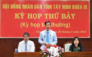 Khai mạc kỳ họp bất thường HĐND tỉnh Tây Ninh khóa IX