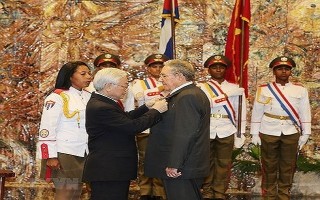 Tổng Bí thư gửi Điện cảm ơn tới Chủ tịch Cuba Raul Castro