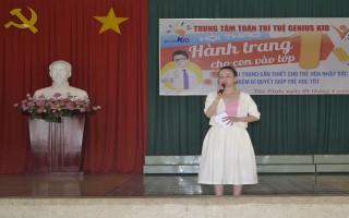 Hội thảo “Hành trang cho bé vào lớp Một”