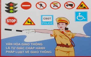 Phát hành tài liệu về biển báo giao thông đường bộ