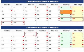 Đề xuất hoán đổi ngày nghỉ Tết Dương lịch, 30/4 và 1/5 năm 2019