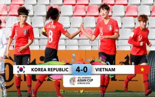 Thua Hàn Quốc 0-4, tuyển nữ Việt Nam tan giấc mơ World Cup