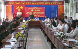 Ký kết bản ghi nhớ công tác quốc phòng, quân sự địa phương