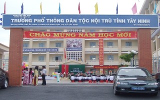 Trường Phổ thông Dân tộc nội trú Tây Ninh tuyển sinh năm học 2018-2019