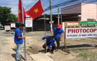 Góp phần làm đẹp đường phố ngày lễ