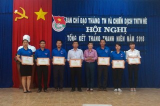 Huyện đoàn Dương Minh Châu tổng kết Tháng thanh niên năm 2018