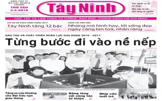 Điểm báo in Tây Ninh ngày 04.5.2018